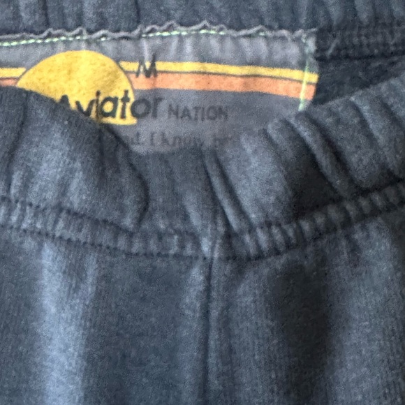 Aviator Nation 5 Stripe Sweatpants Medium - Picture 4 of 5